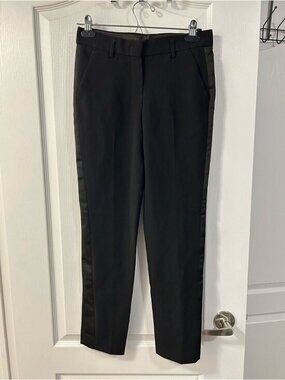 Aritzia Babaton Women’s Tuxedo Pants Black Size 0 business casual office neutral